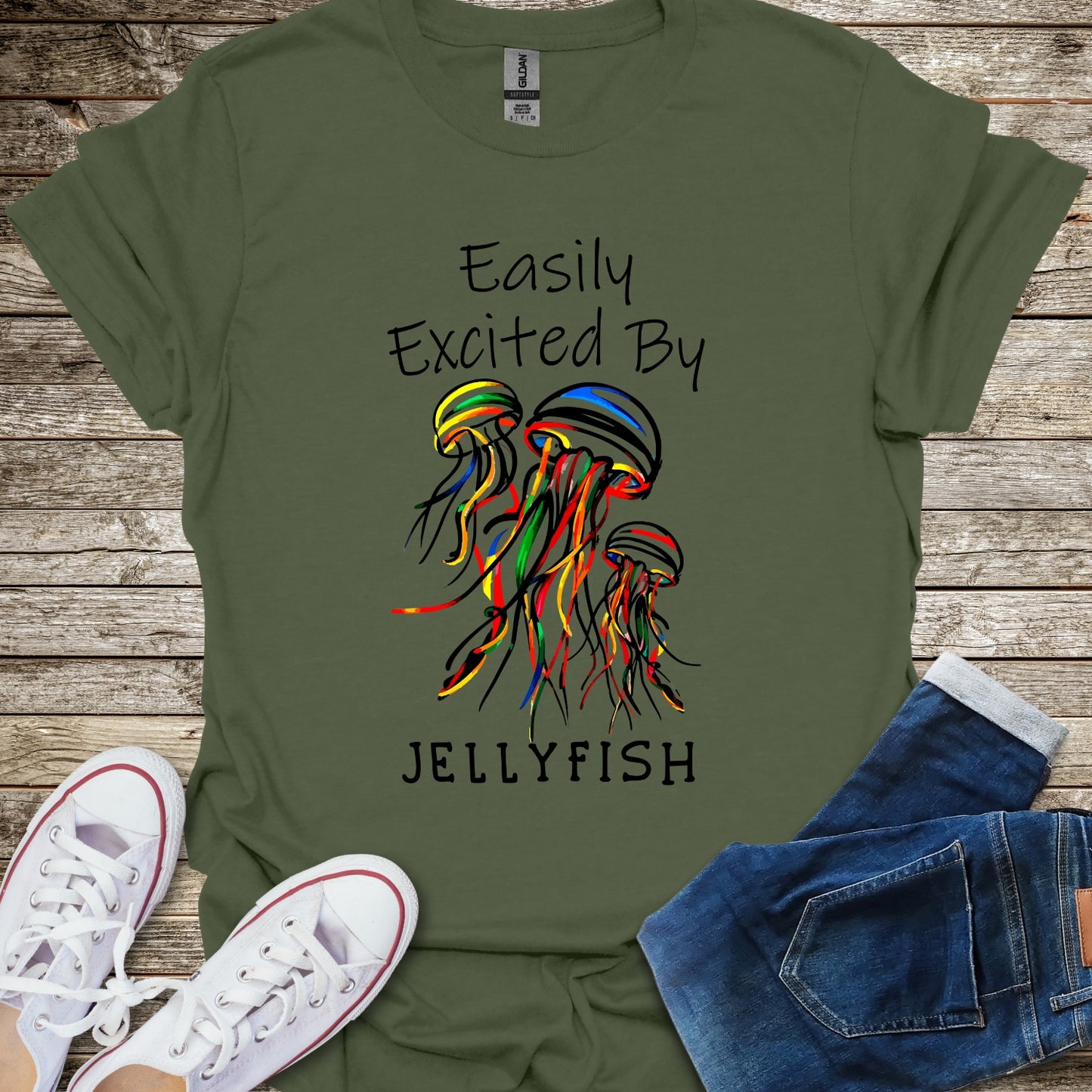 Easily Excited by Jellyfish T-Shirt