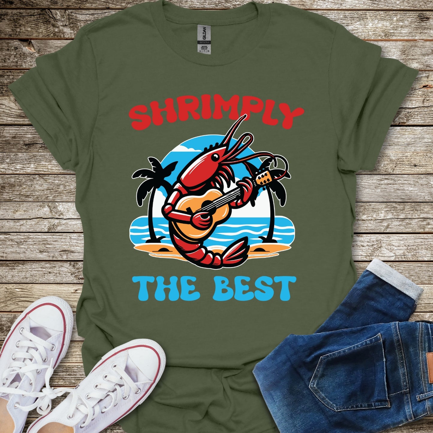 Shrimply the Best T-Shirt