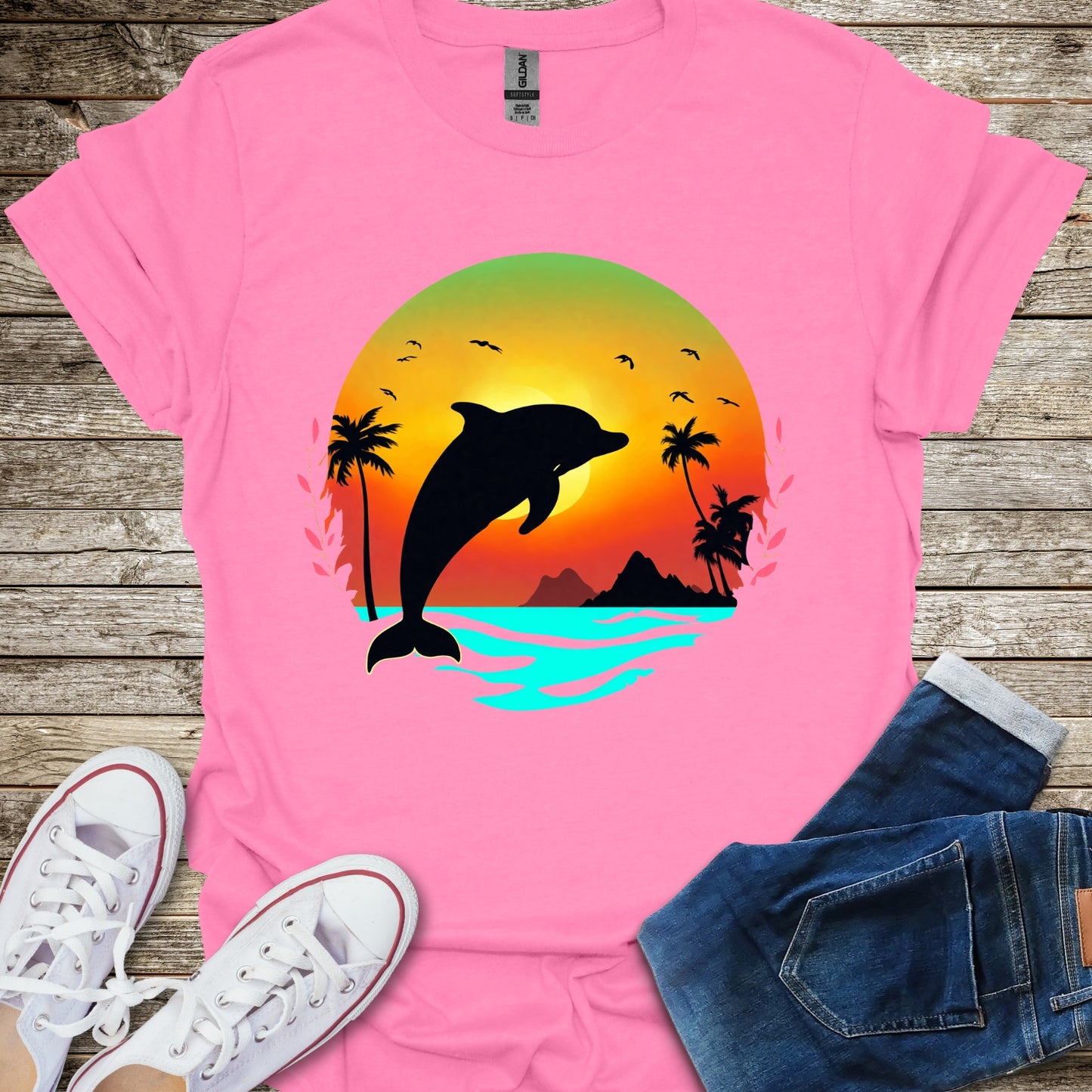 Jumping Dolphin T-Shirt