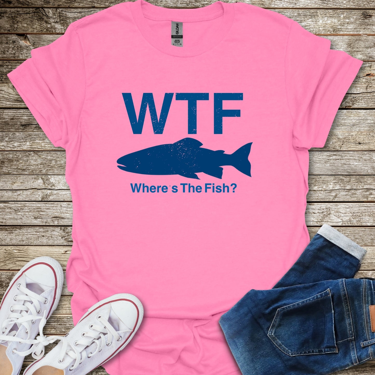 WTF Where's The Fish T-Shirt