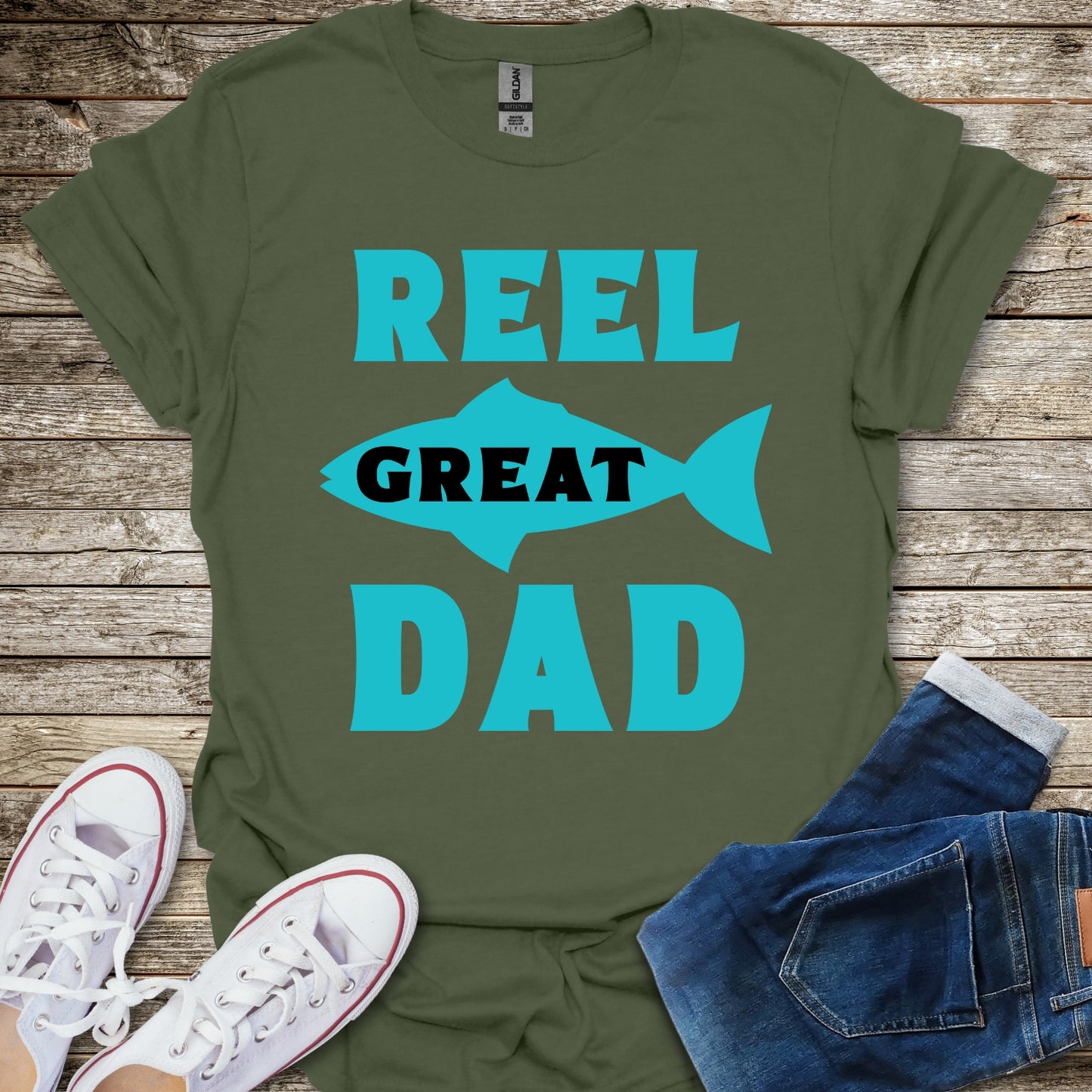 Reel Great Dad T-Shirt