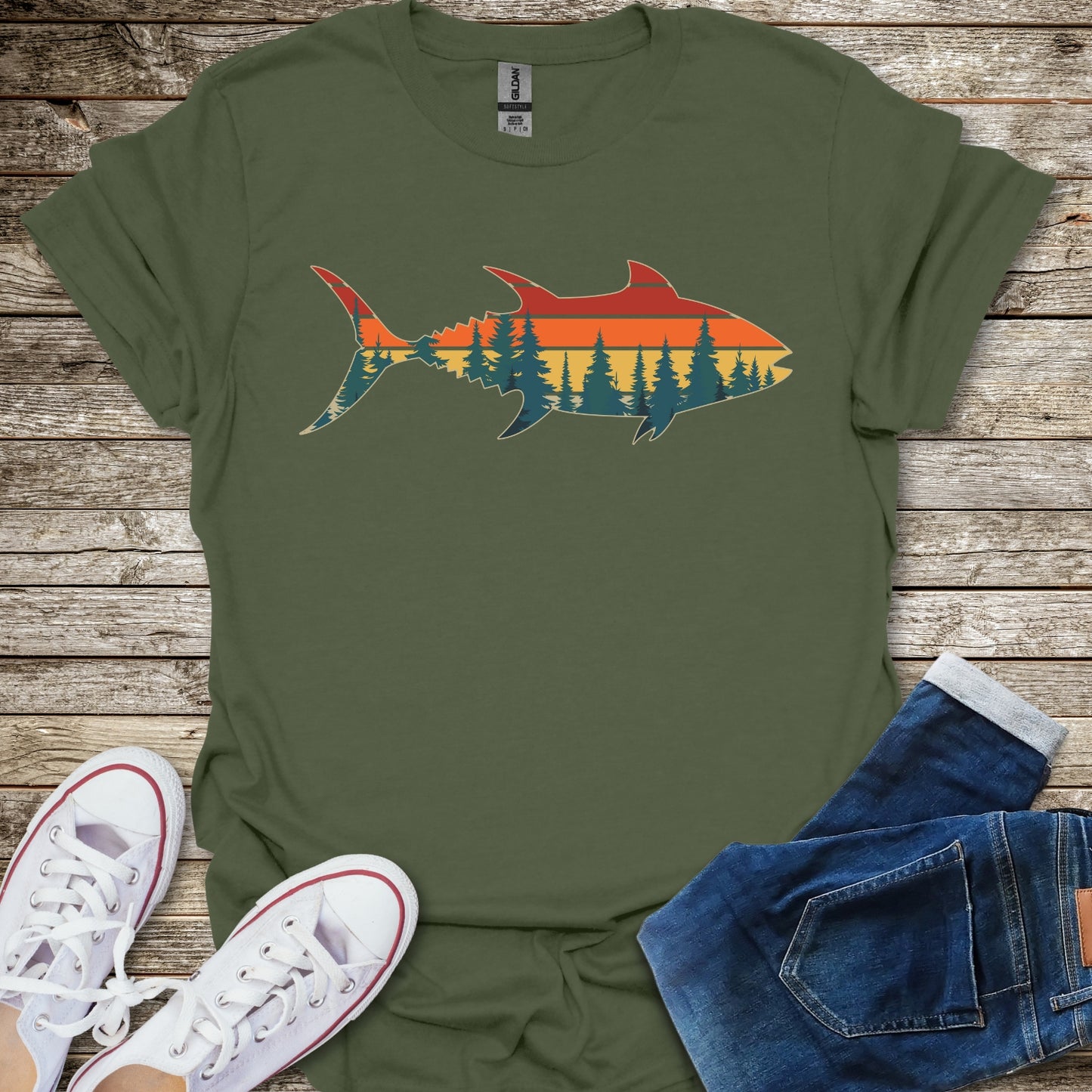 Retro Tuna T-Shirt