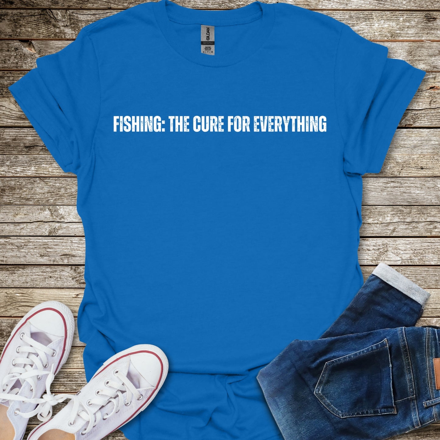 Fishing: The Cure For Everything T-Shirt
