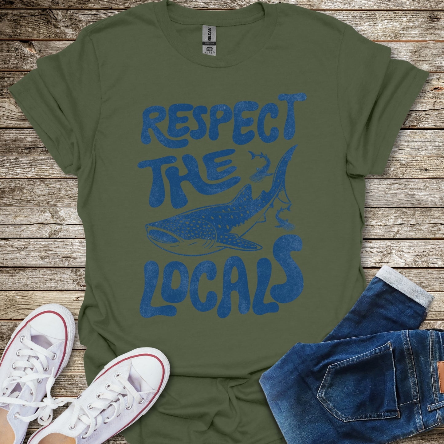 Respect the Locals (Whale Shark's) T-Shirt