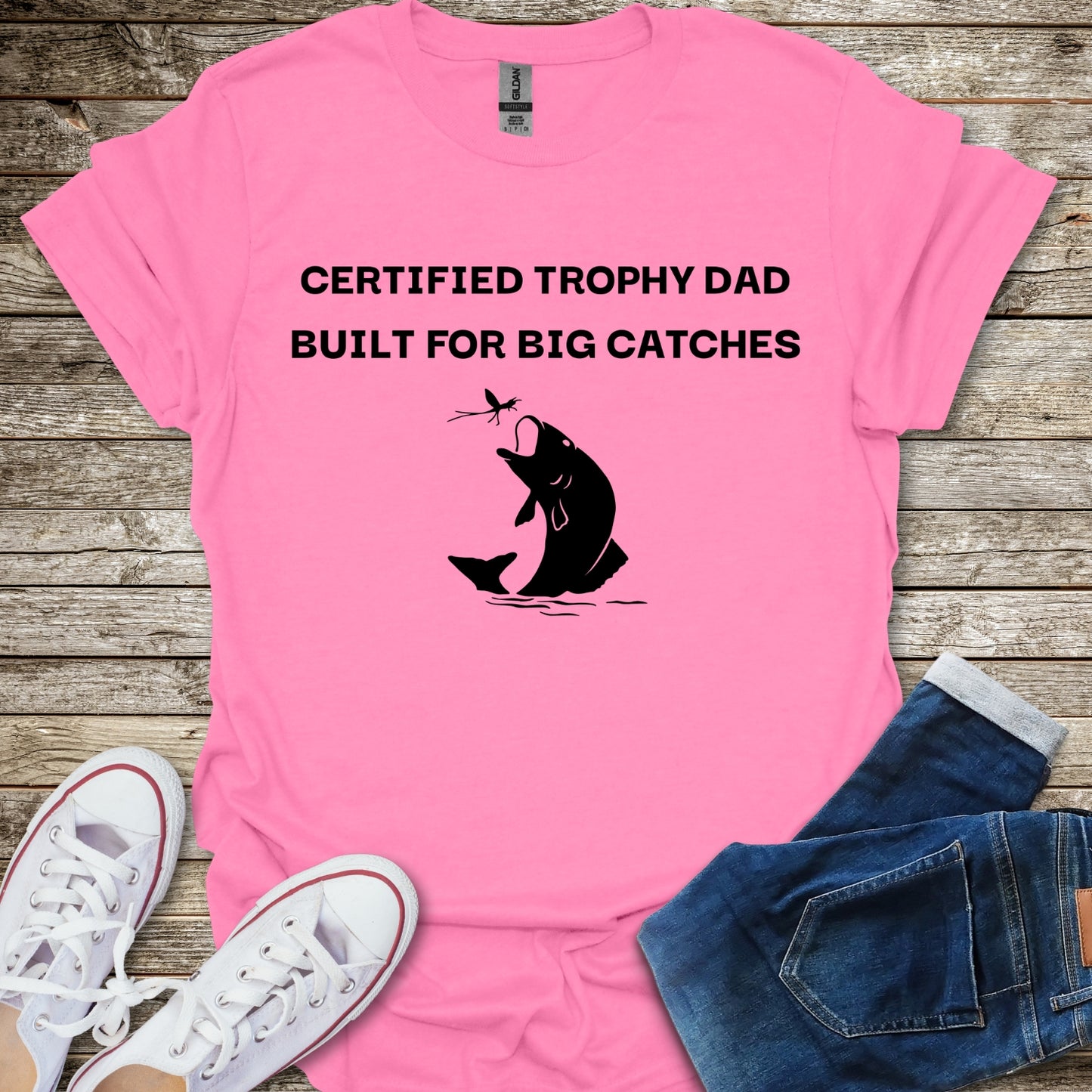 Certified Trophy Dad T-Shirt