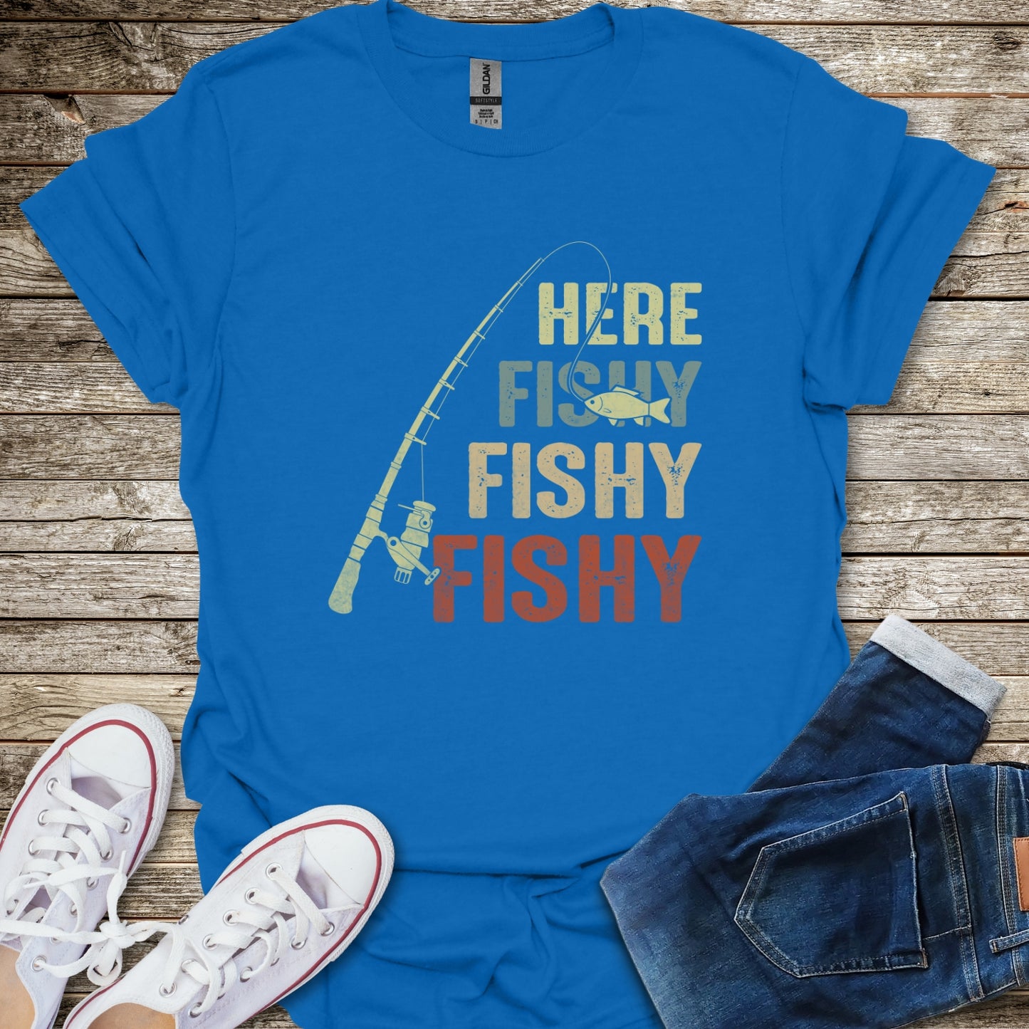Here Fishy Fishy Fishy T-Shirt