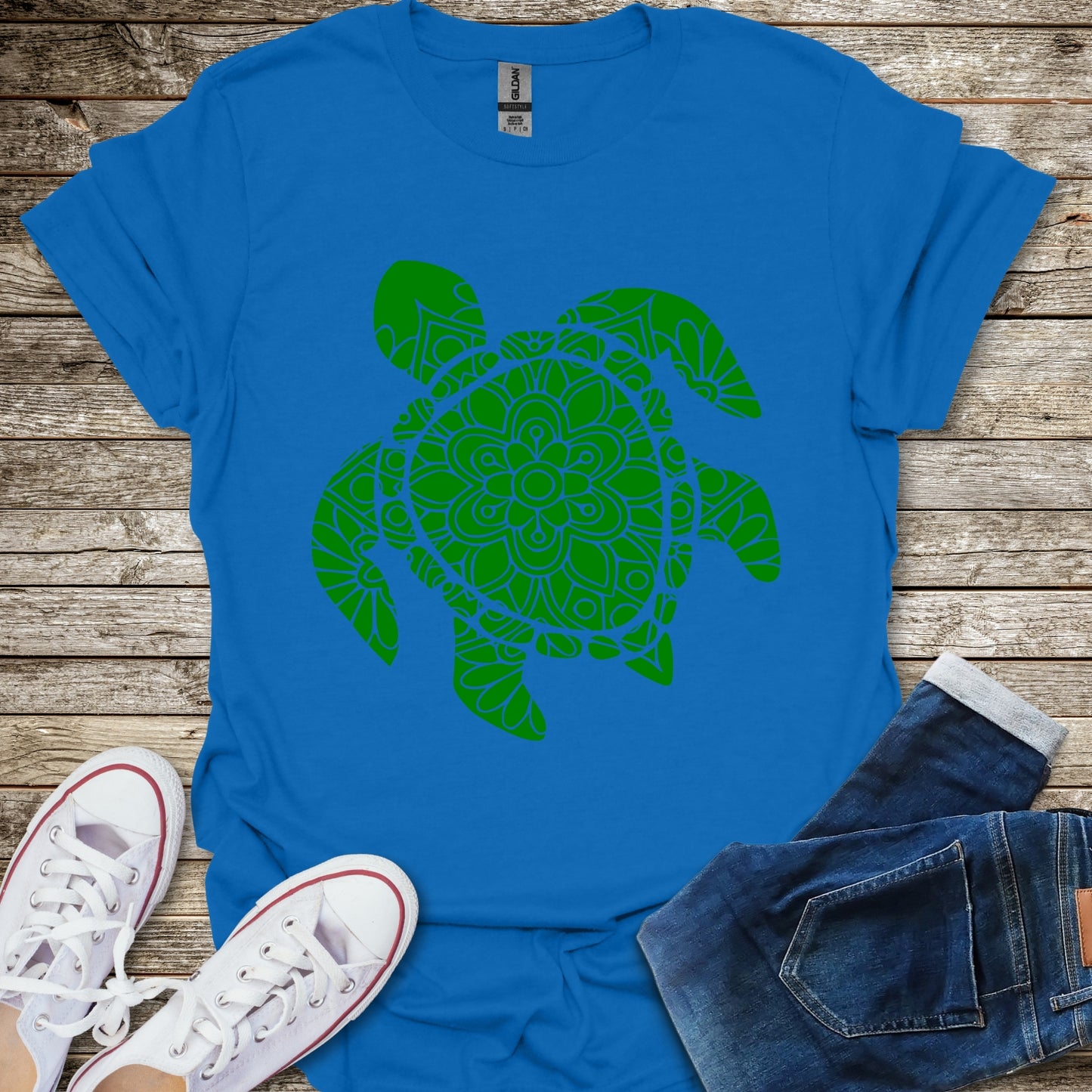 Turtle Mandala T-Shirt
