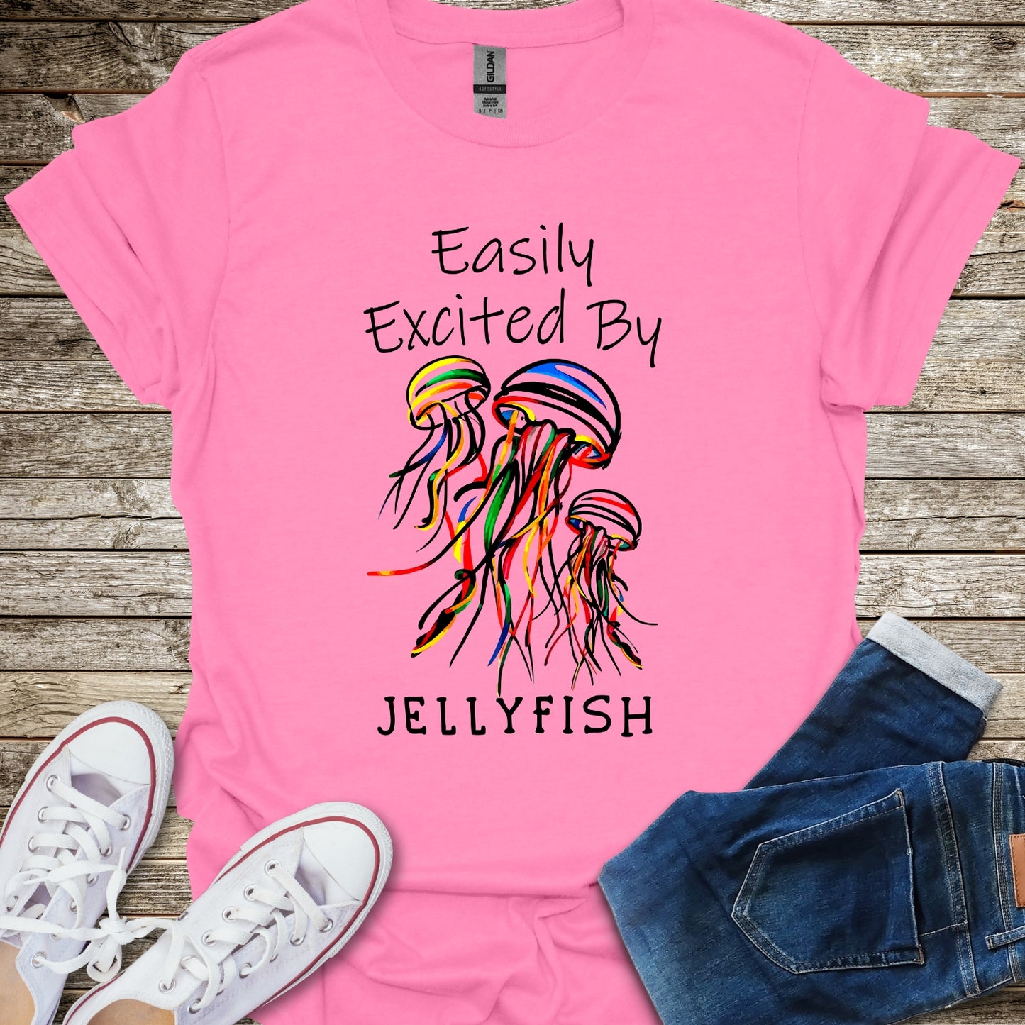 Easily Excited by Jellyfish T-Shirt