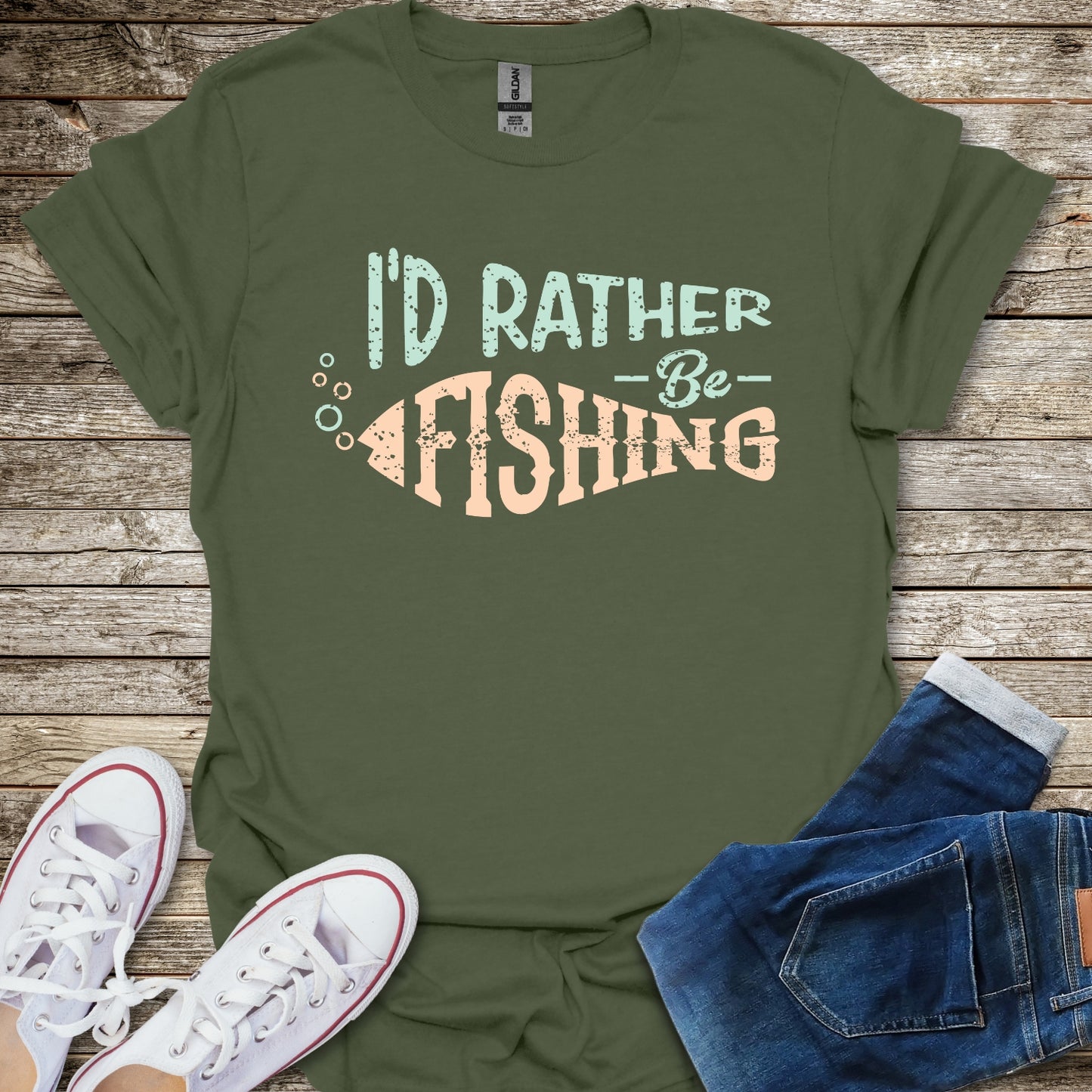 Rather be Fishing T-Shirt