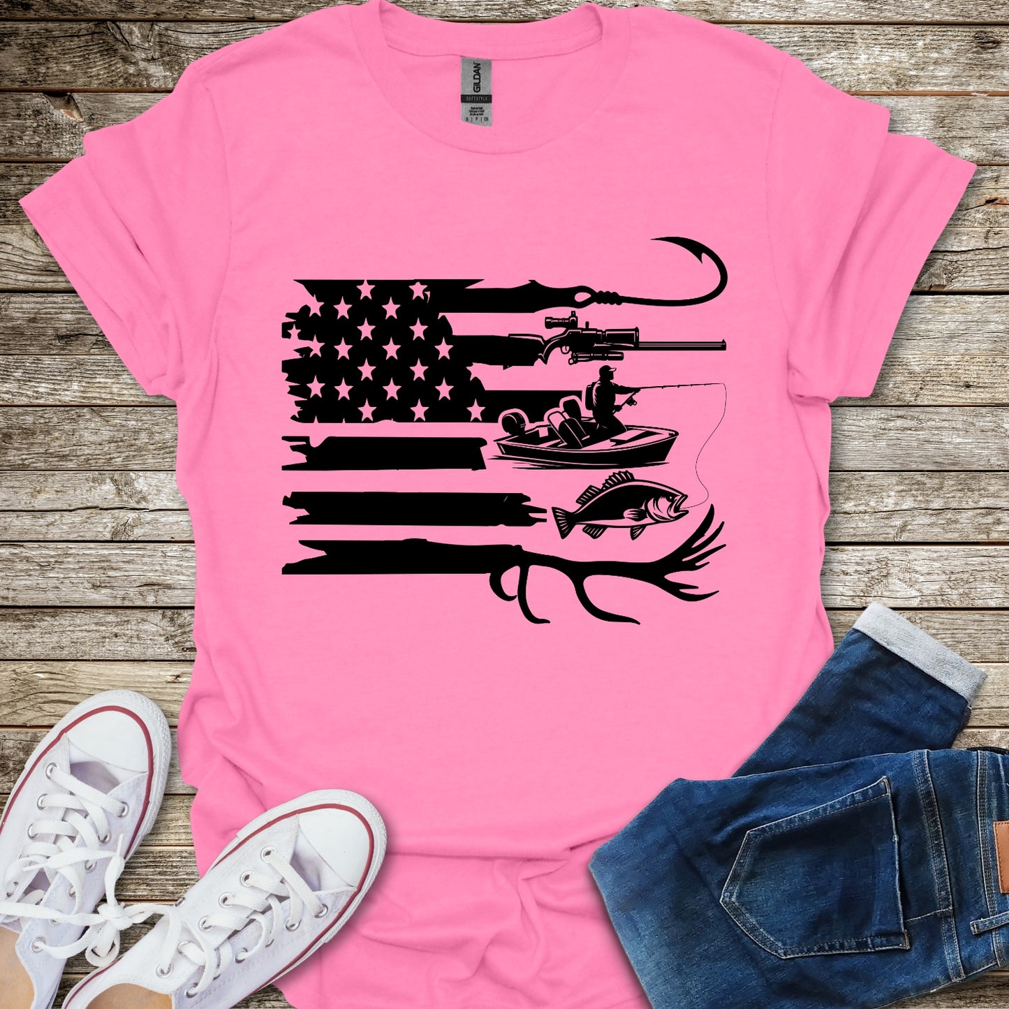 USA Nature Flag T-Shirt