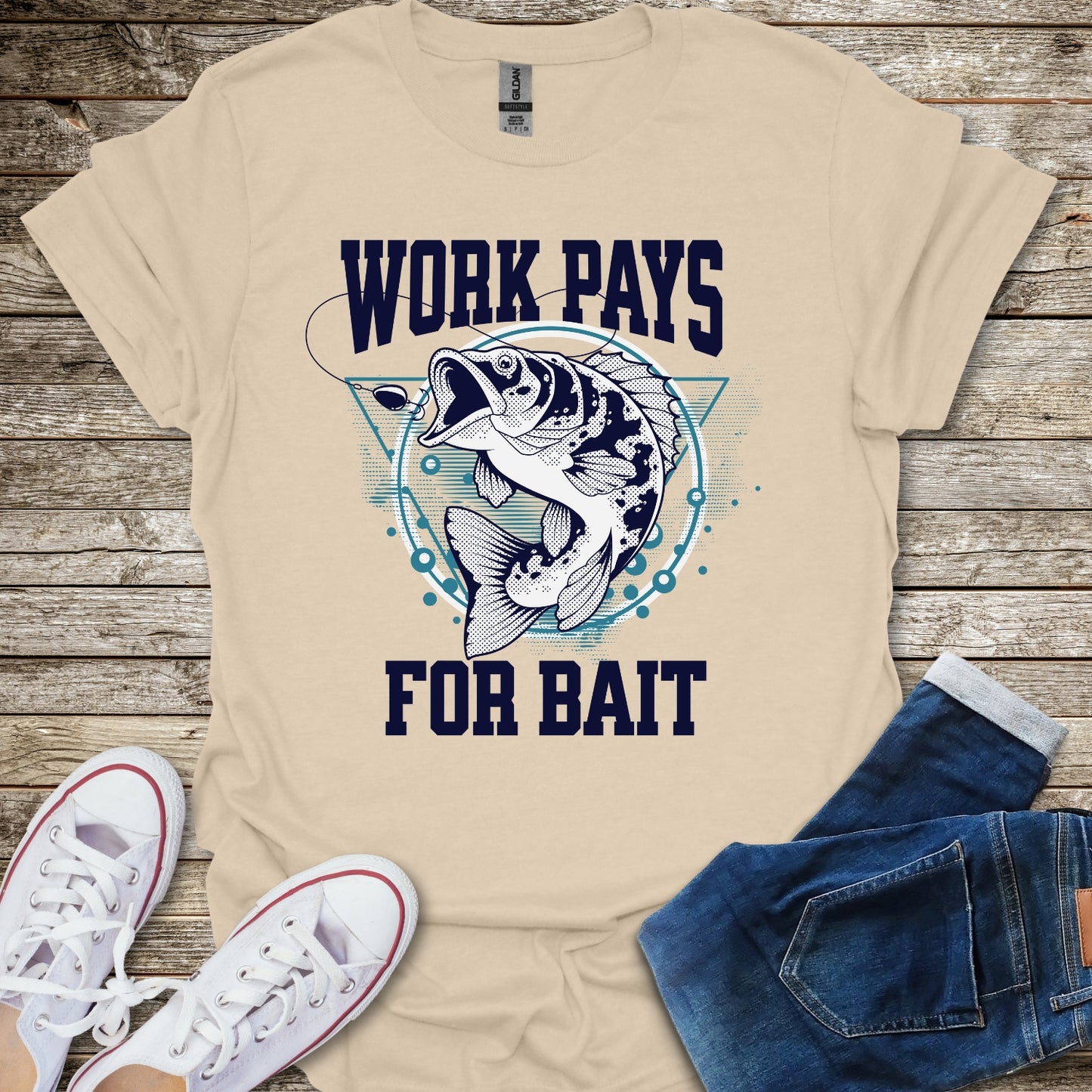 Work Pays For Bait T-Shirt