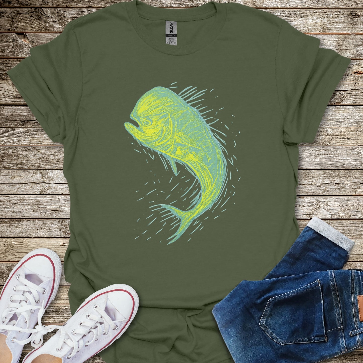 Mahi Sketch T-Shirt