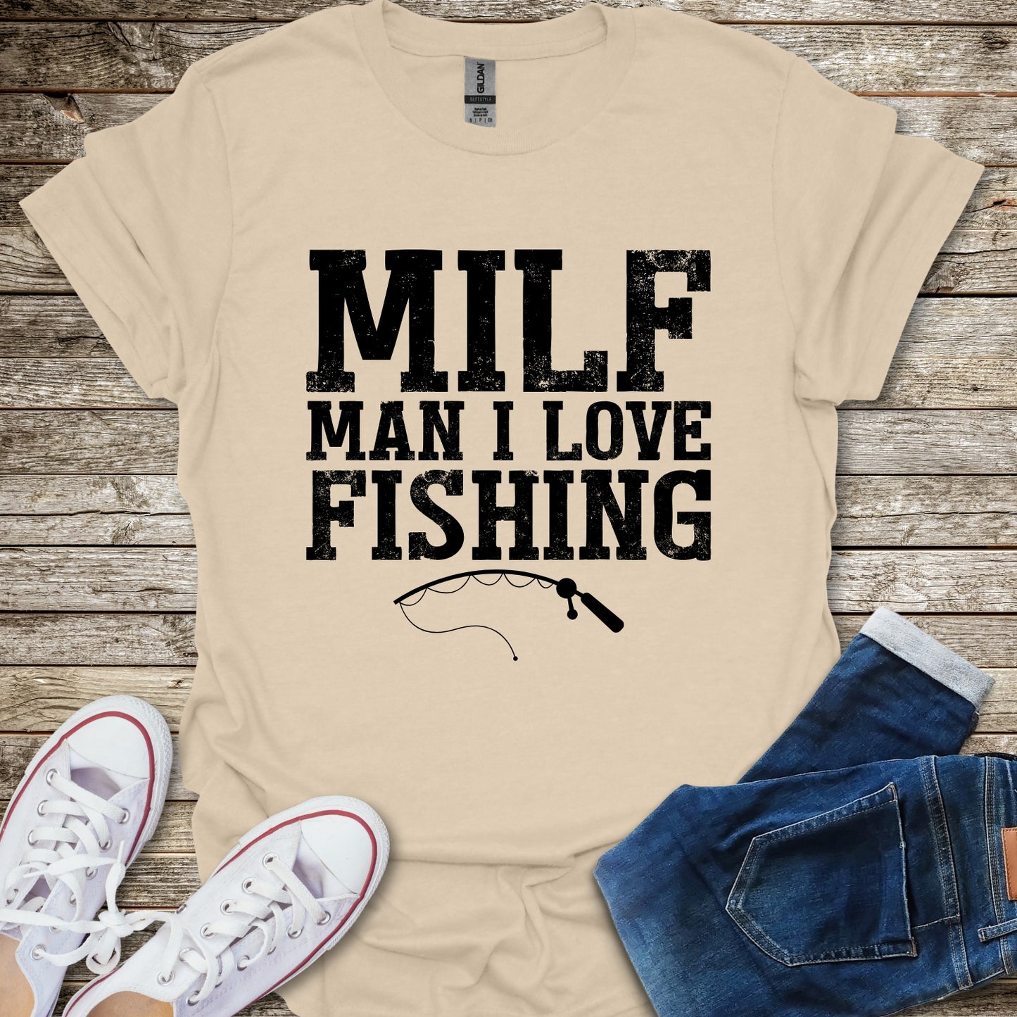 MILF Man I Love Fishing T-Shirt