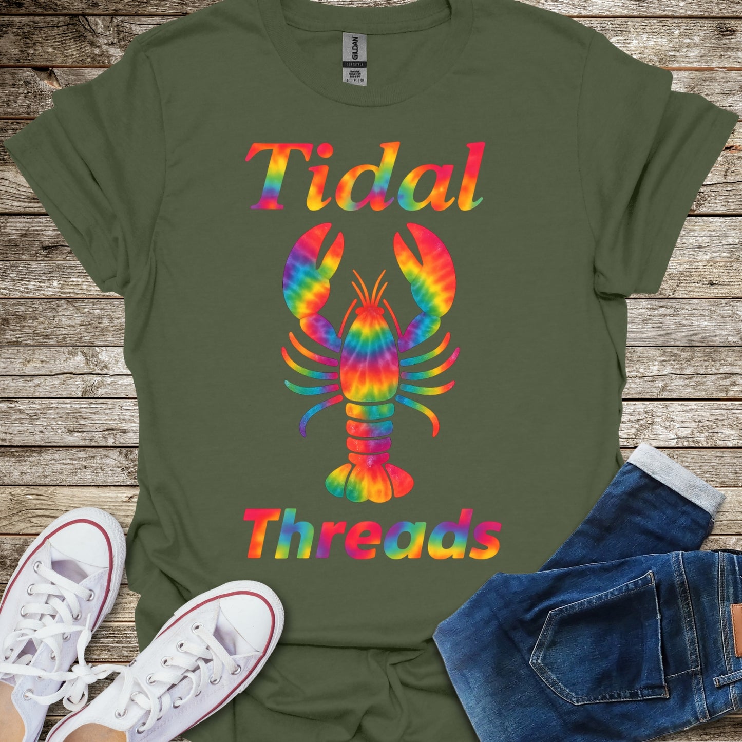 Tie-dye Lobster T-Shirt
