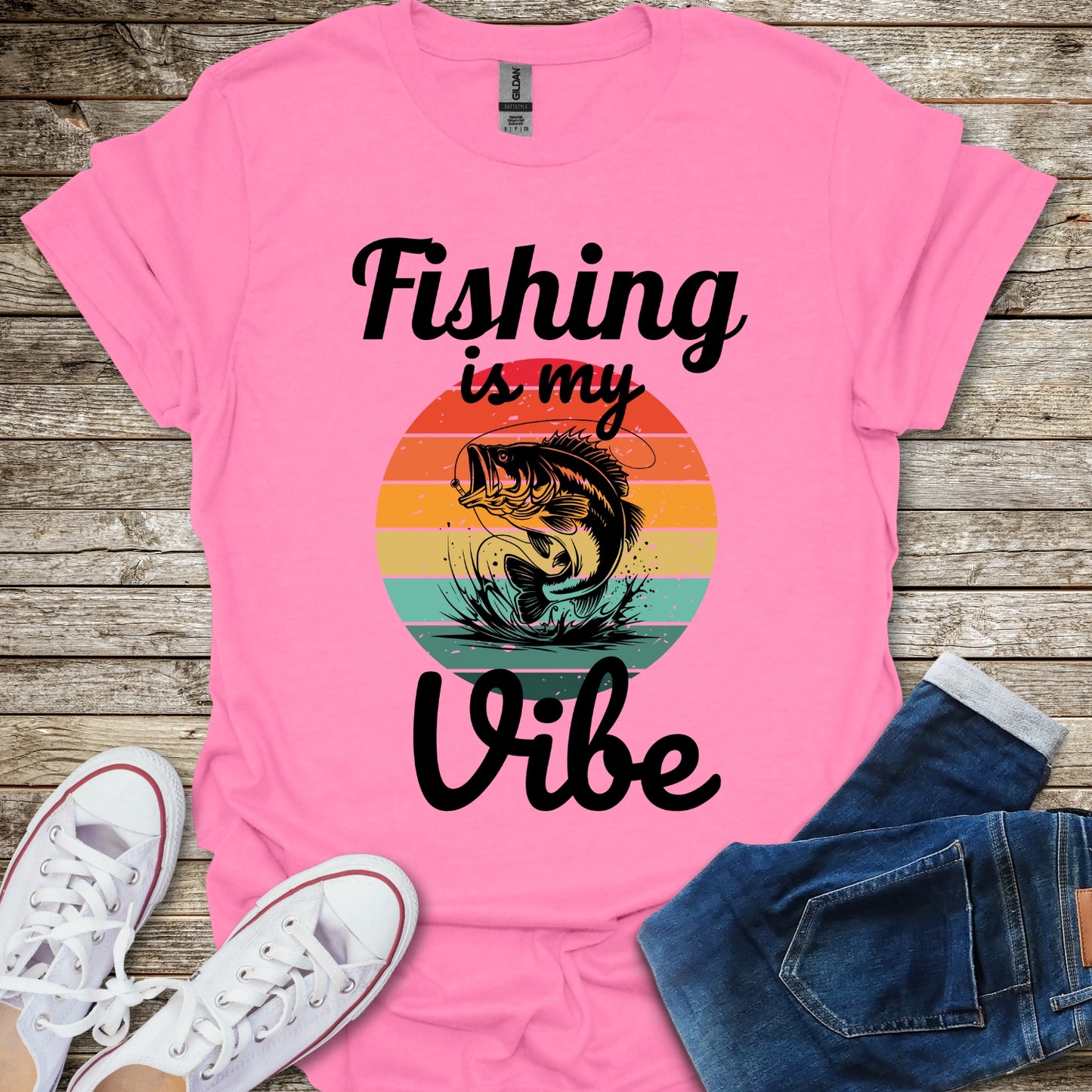 Fishing is My Vibe T-Shirt