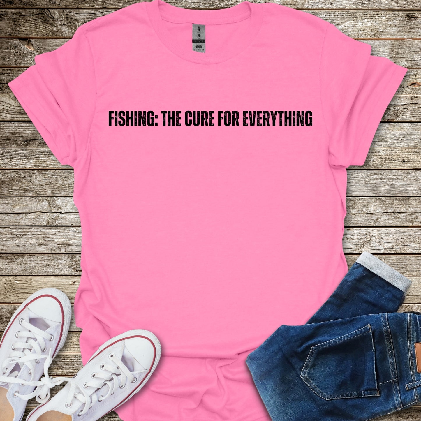 Fishing: The Cure For Everything T-Shirt