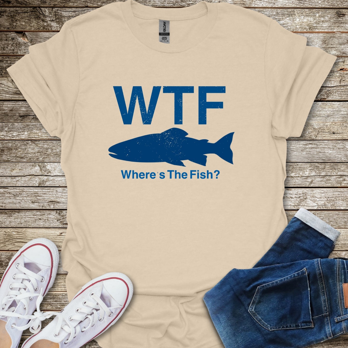 WTF Where's The Fish T-Shirt