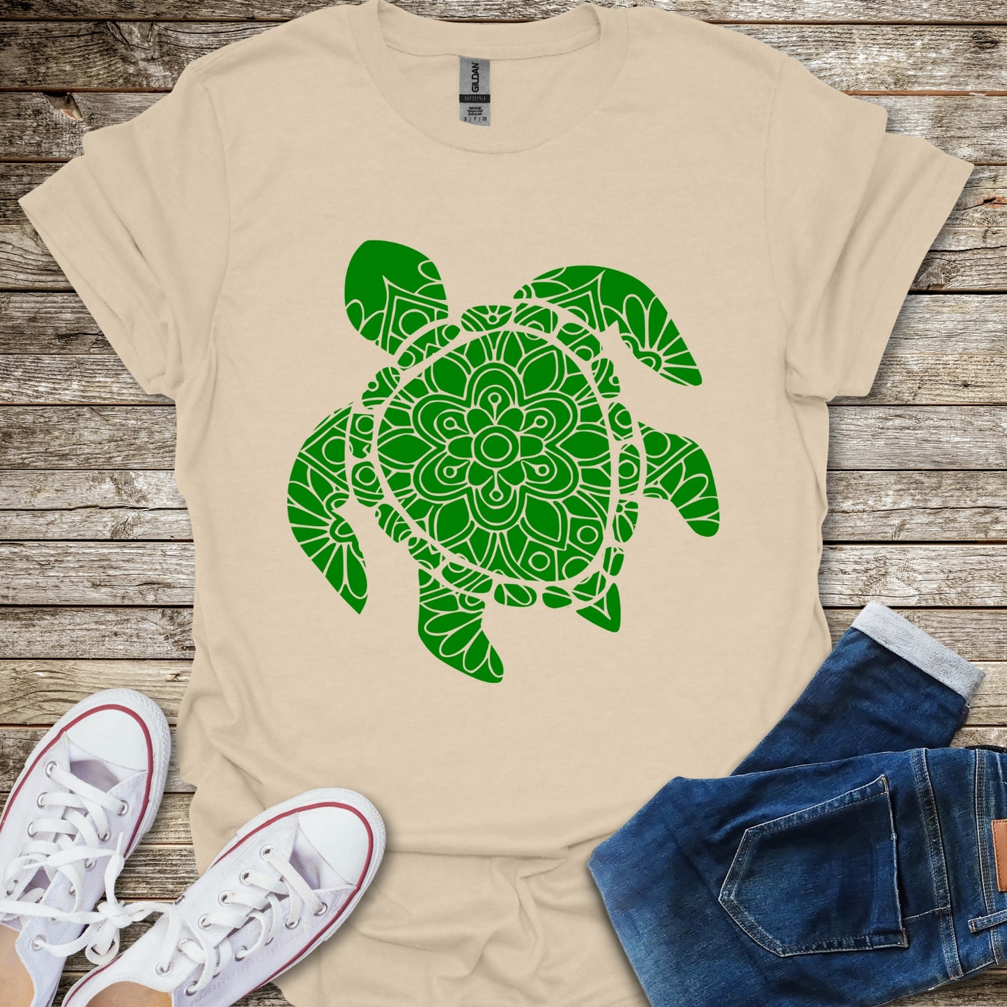 Turtle Mandala T-Shirt