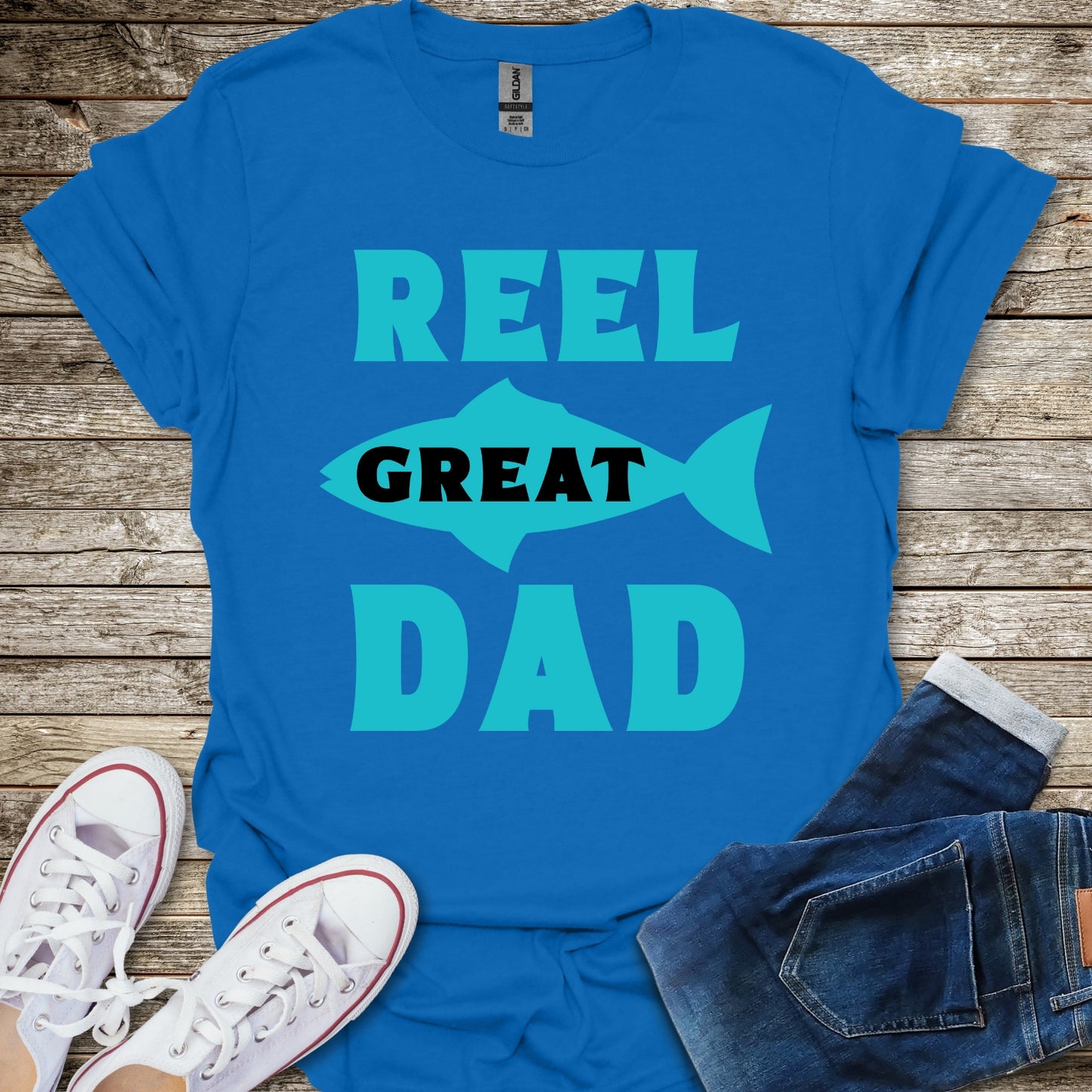 Reel Great Dad T-Shirt