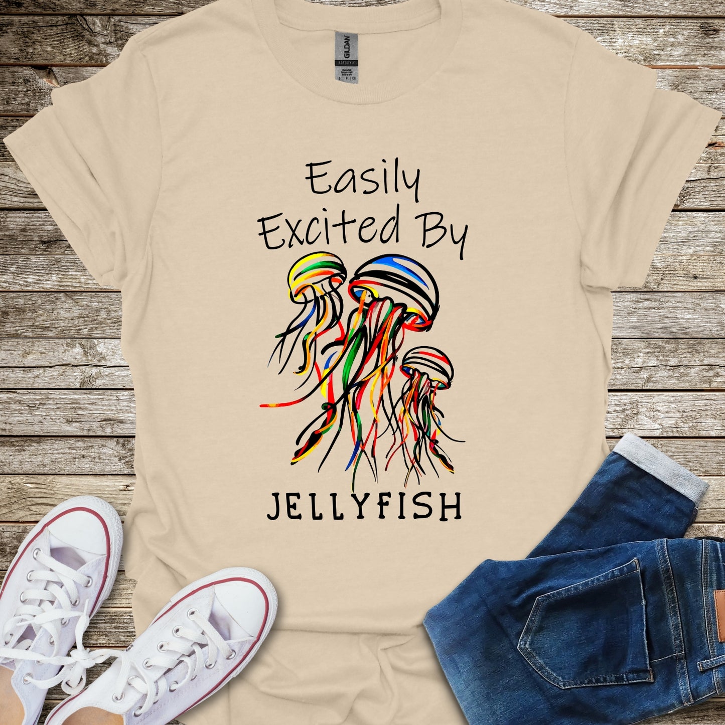 Easily Excited by Jellyfish T-Shirt
