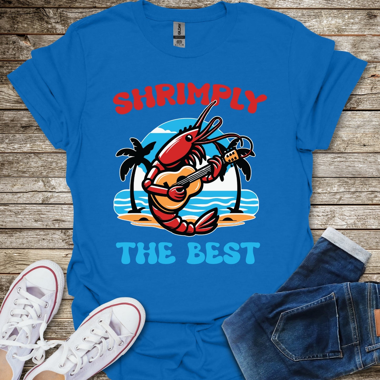 Shrimply the Best T-Shirt