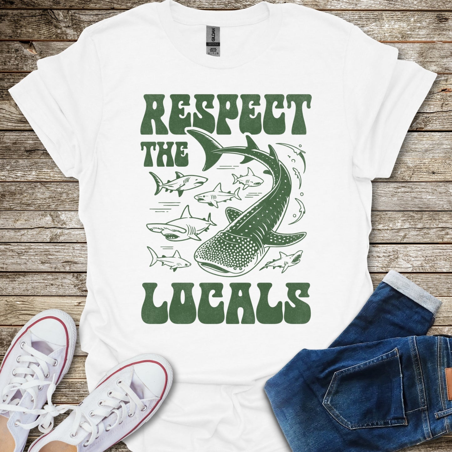 Respect The Sharks T-Shirt