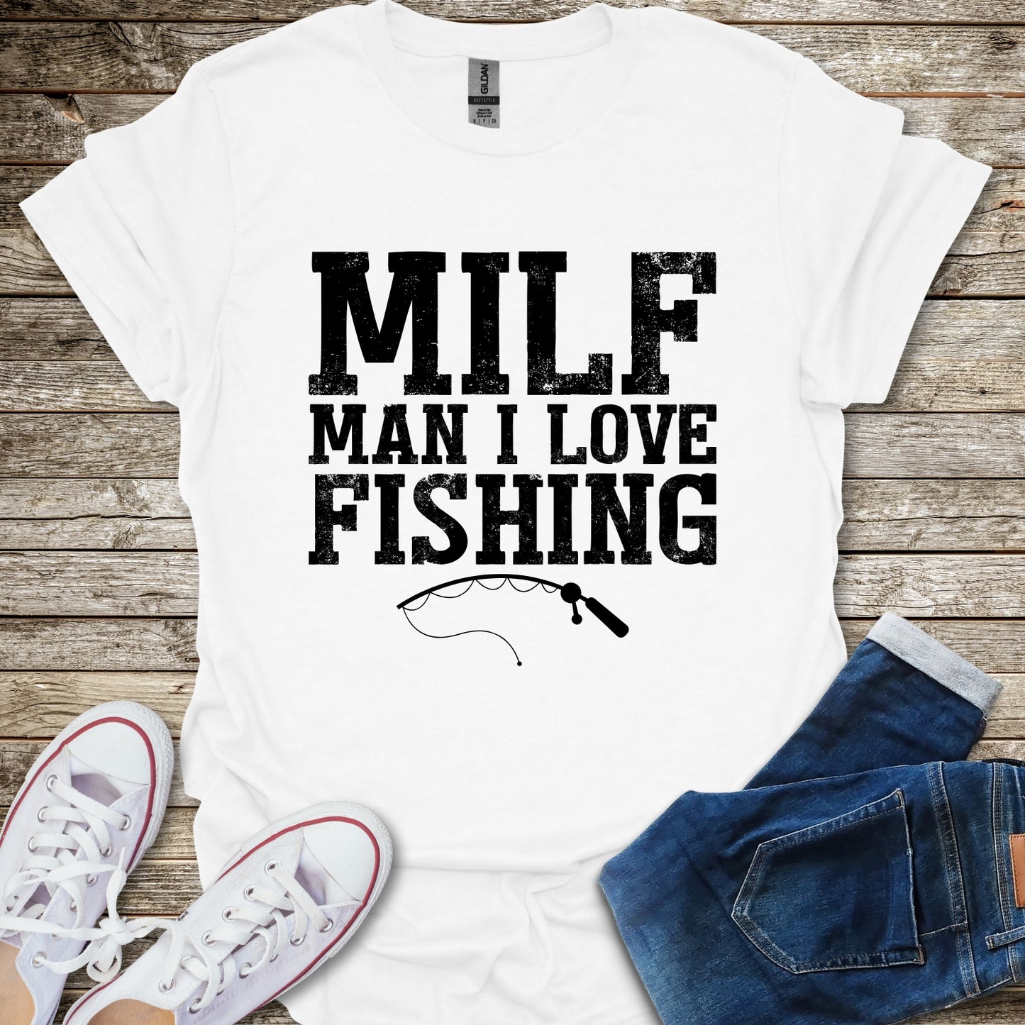 MILF Man I Love Fishing T-Shirt