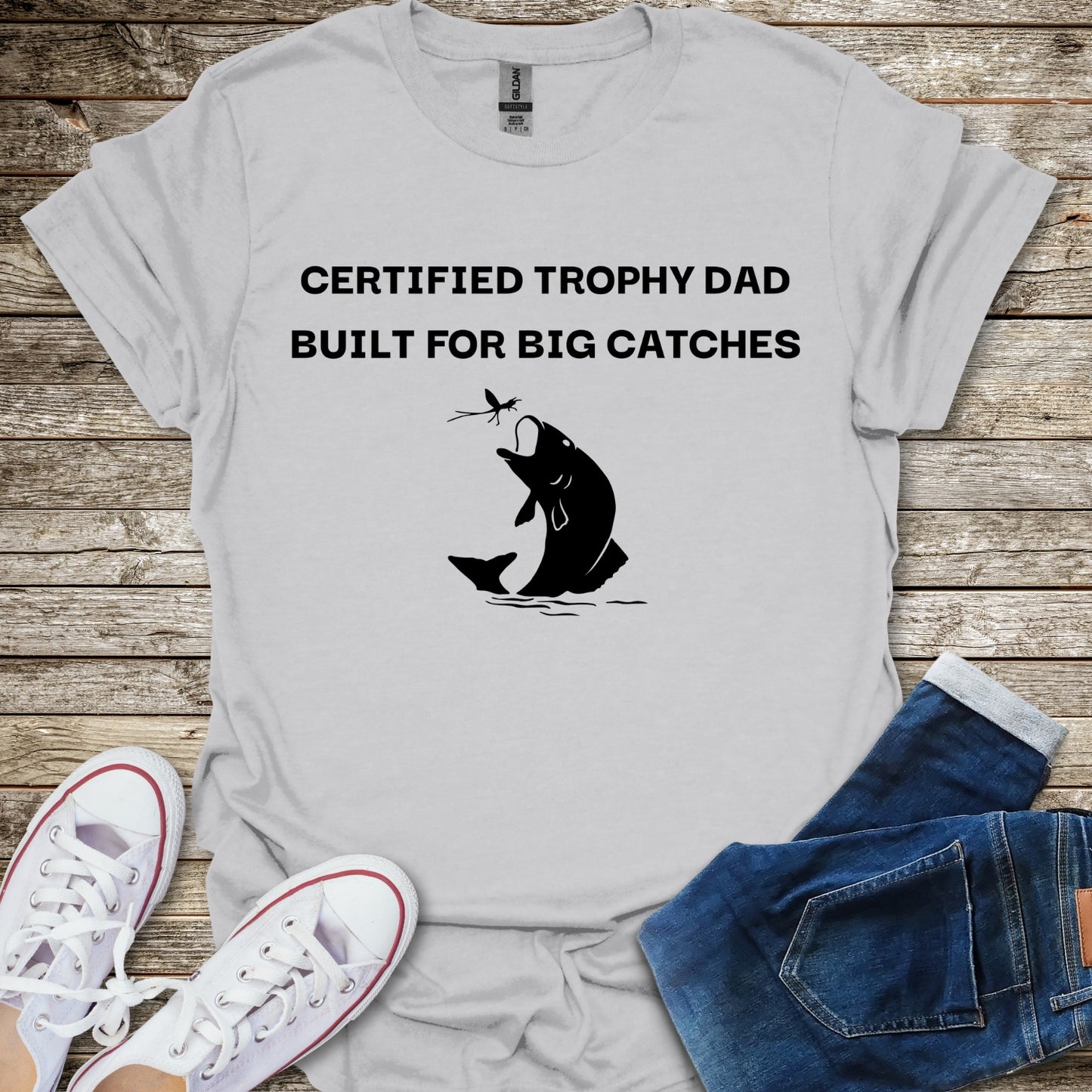 Certified Trophy Dad T-Shirt