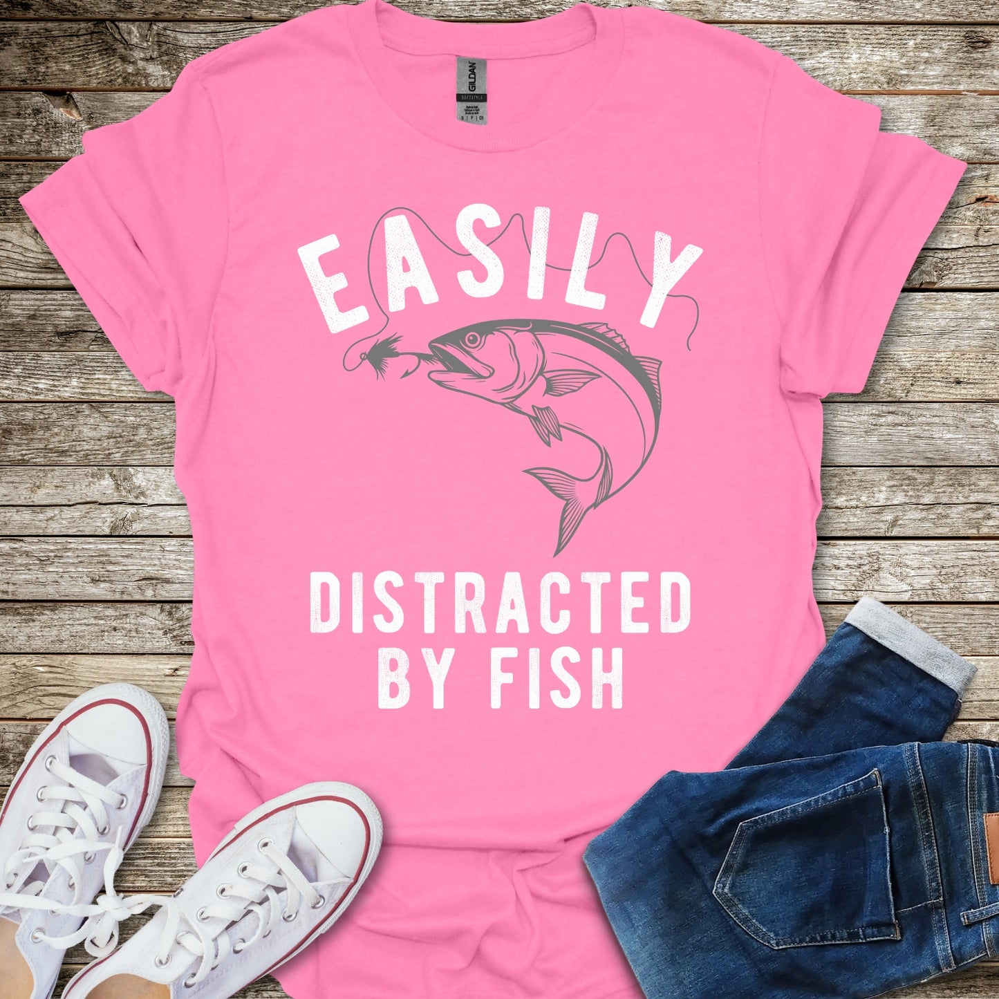 Easily Distracted By Fish T-Shirt