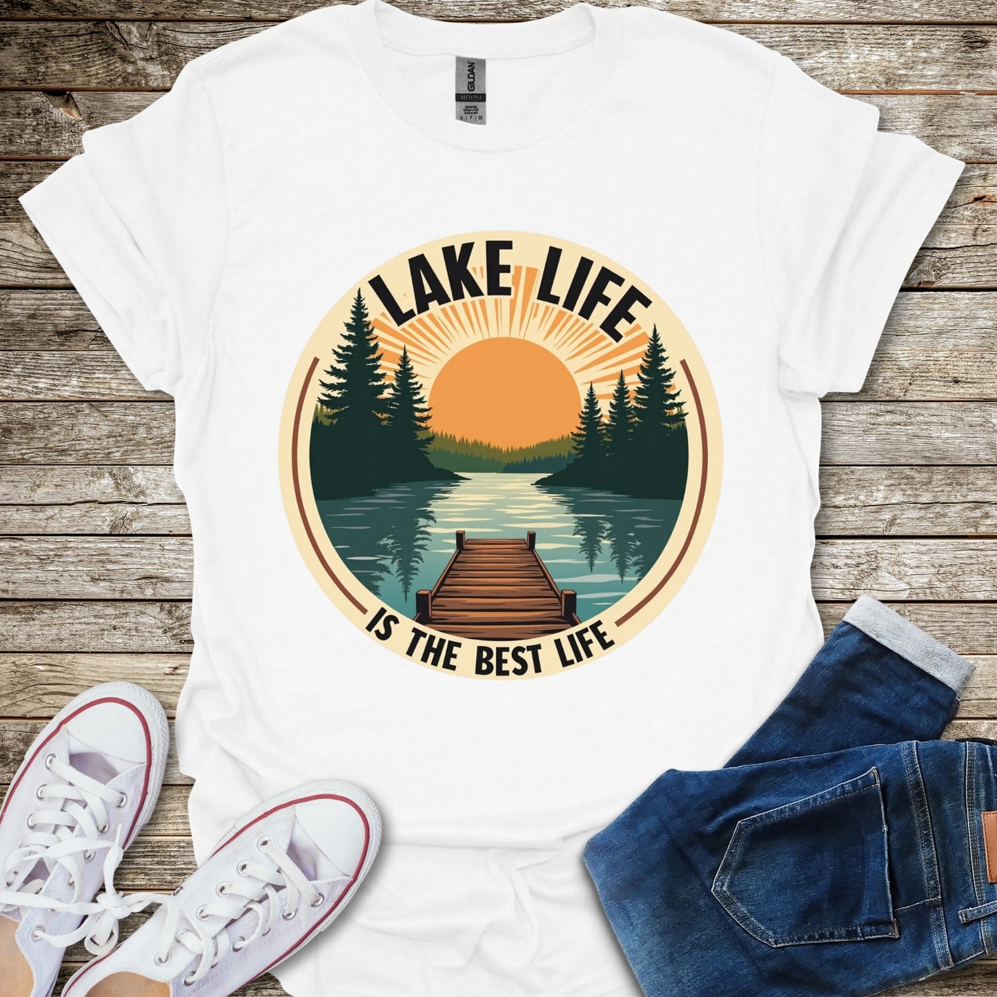 Lake Life Is the Best Life T-Shirt