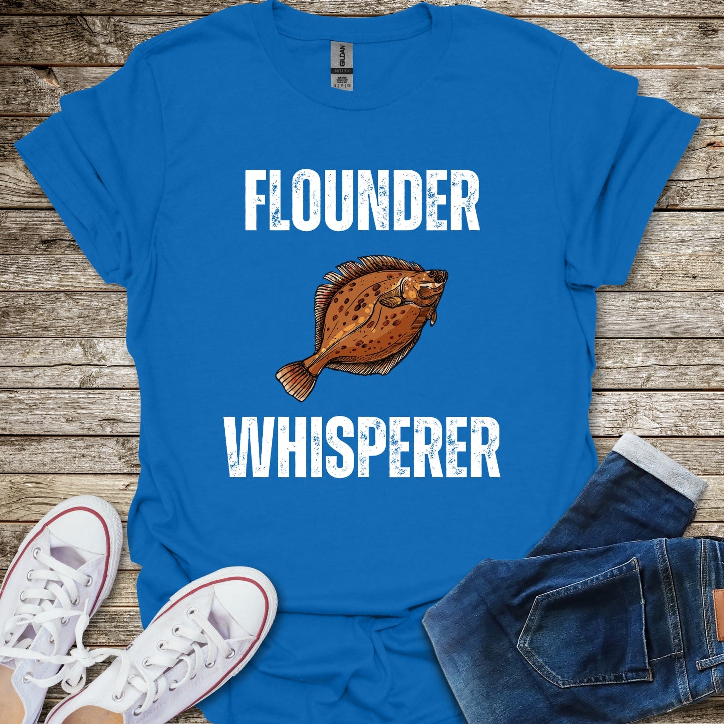 Flounder Whisperer T-Shirt