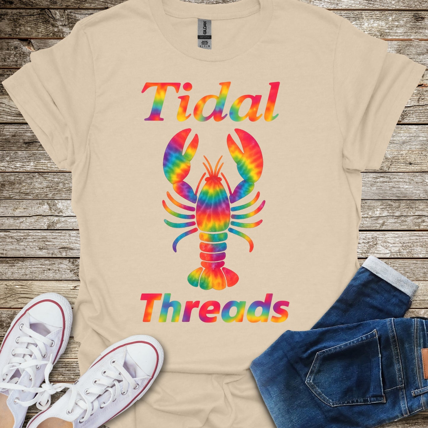 Tie-dye Lobster T-Shirt