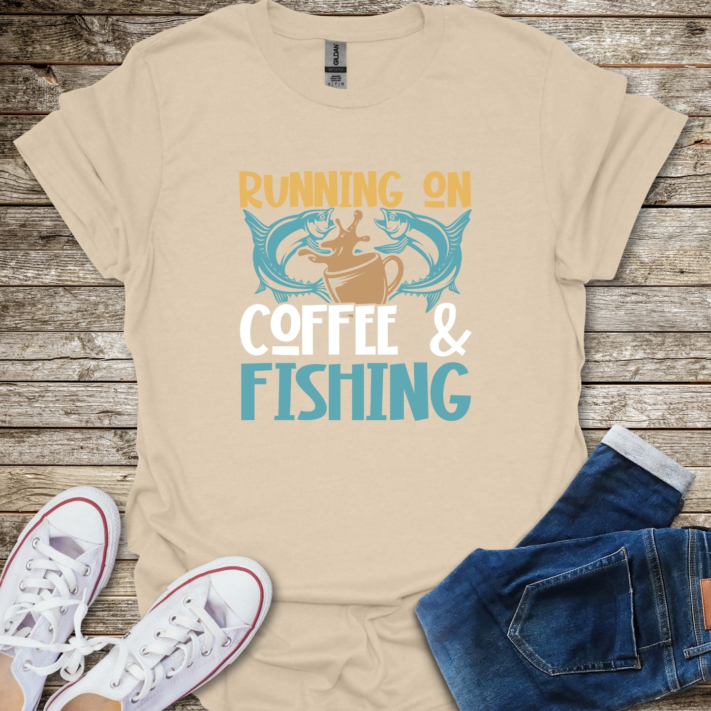 Coffee & Fishing T-Shirt
