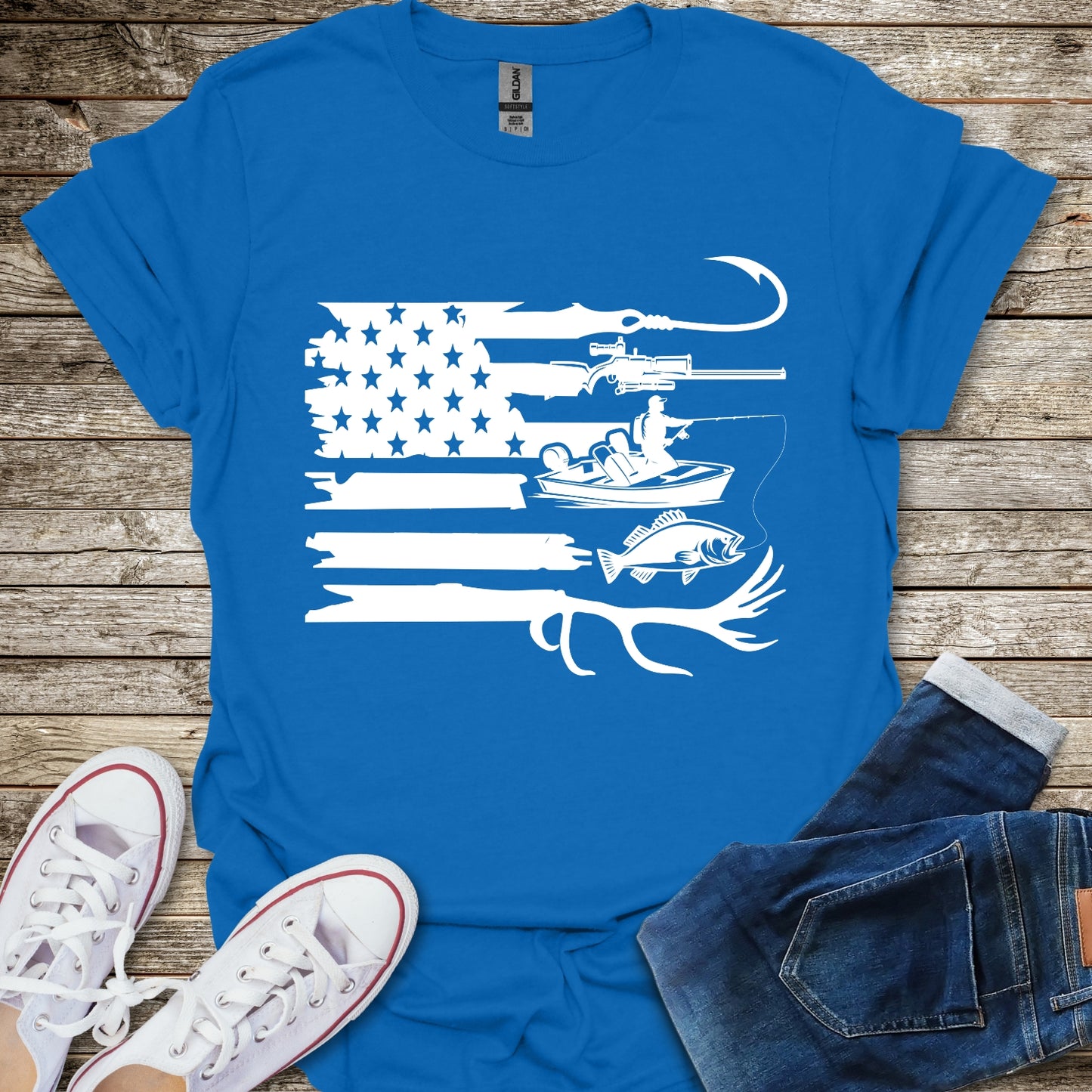 USA Nature Flag T-Shirt