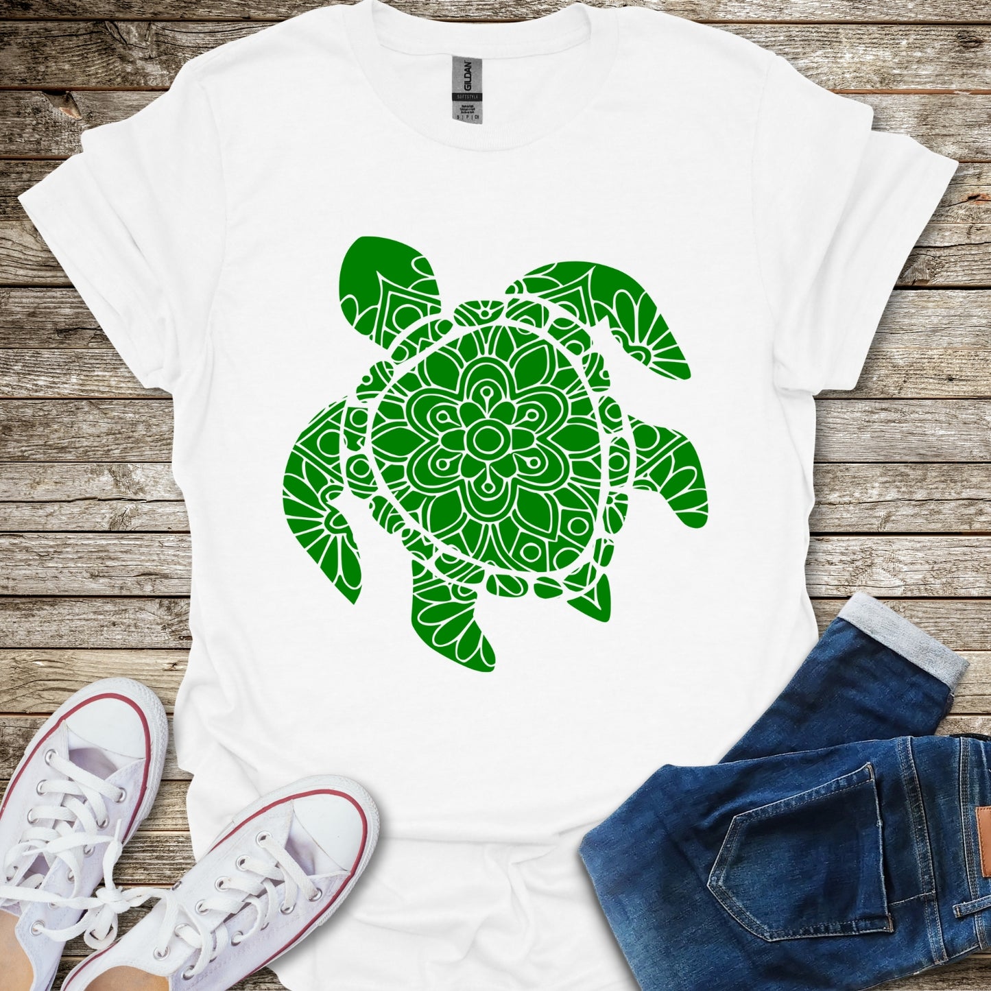 Turtle Mandala T-Shirt