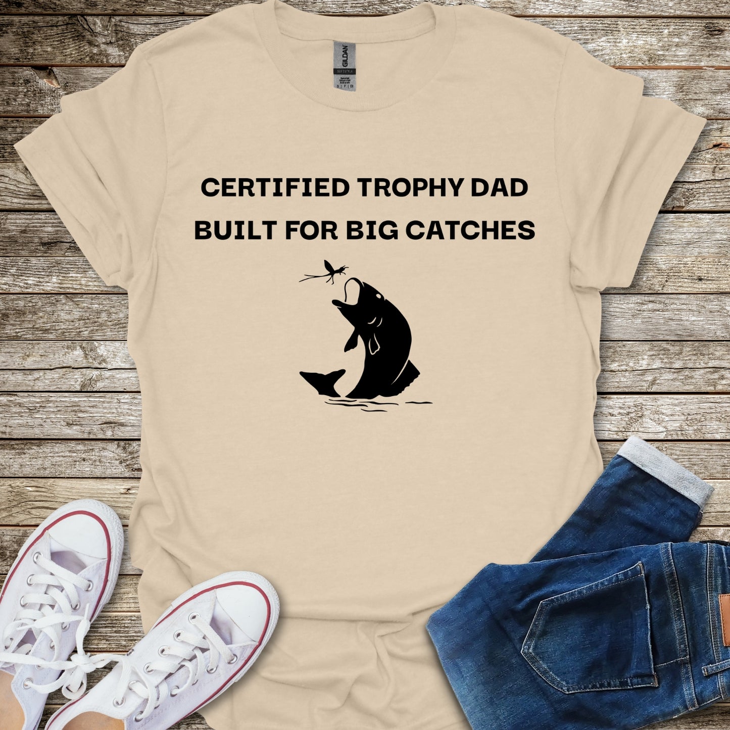 Certified Trophy Dad T-Shirt