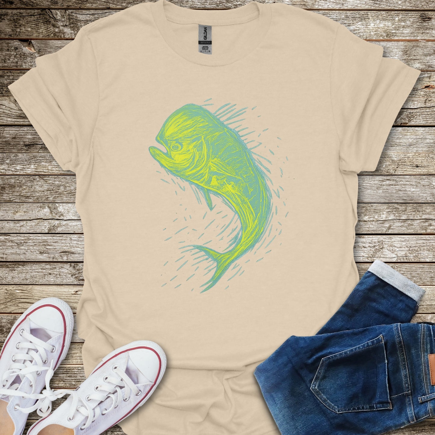 Mahi Sketch T-Shirt