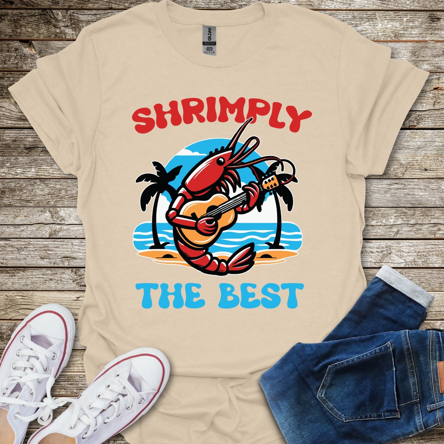 Shrimply the Best T-Shirt