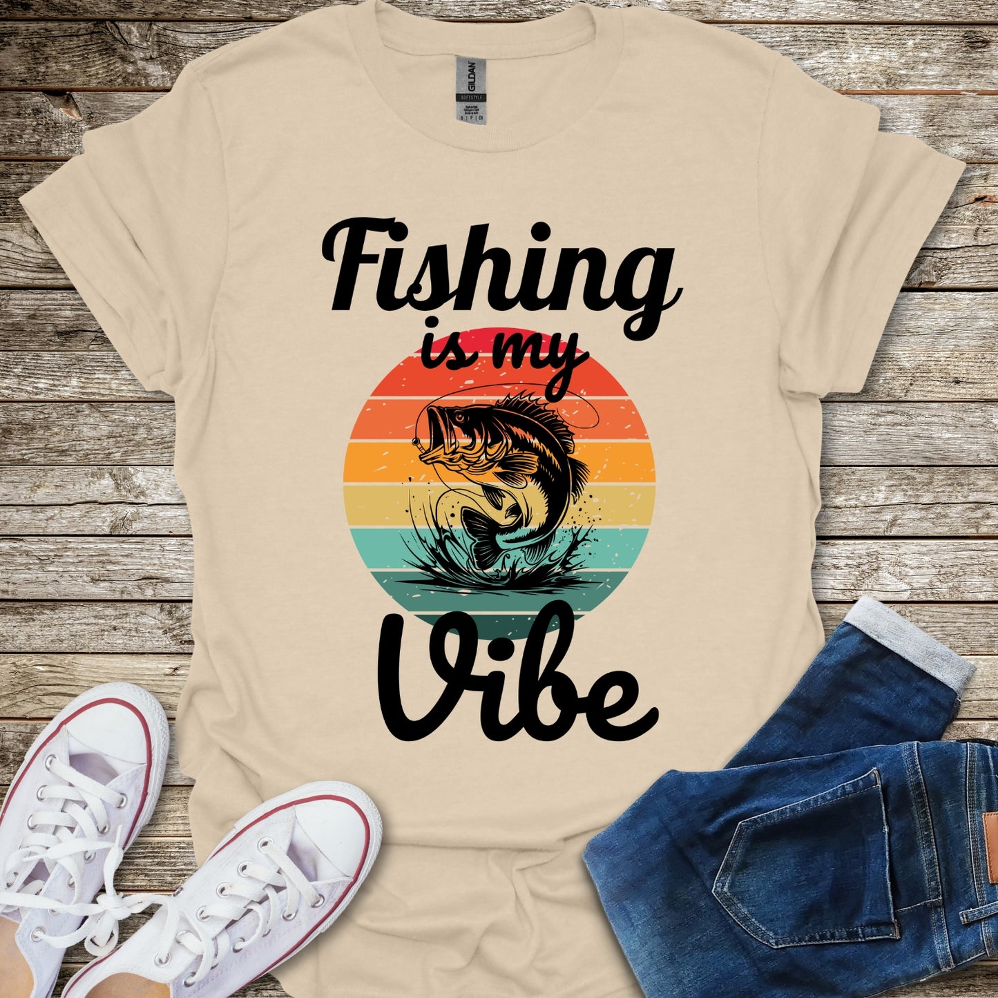 Fishing is My Vibe T-Shirt