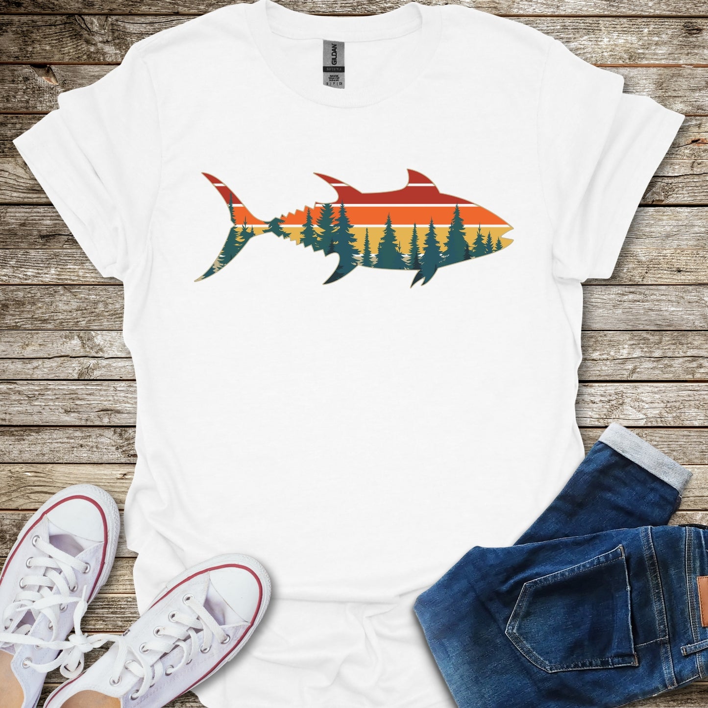 Retro Tuna T-Shirt