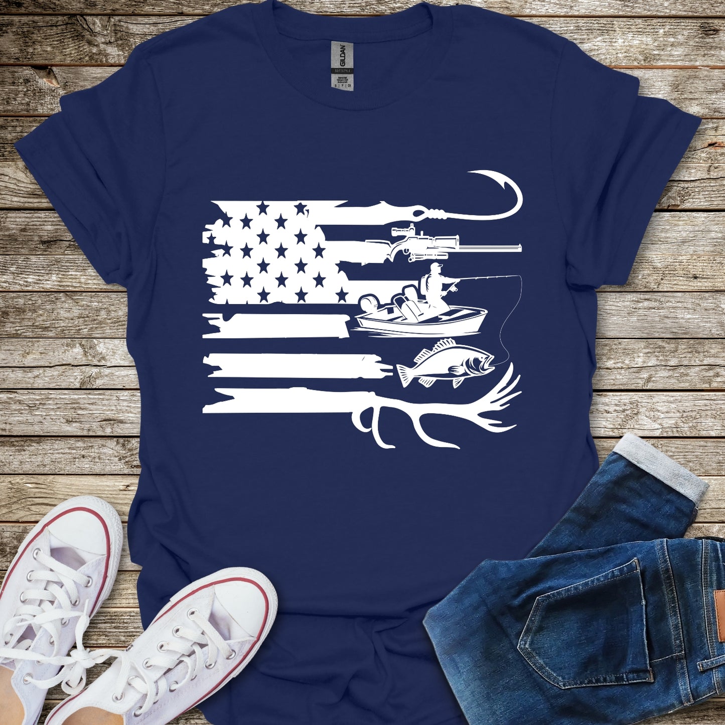 USA Nature Flag T-Shirt
