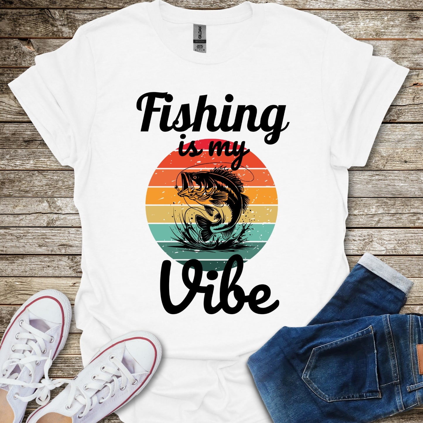 Fishing is My Vibe T-Shirt