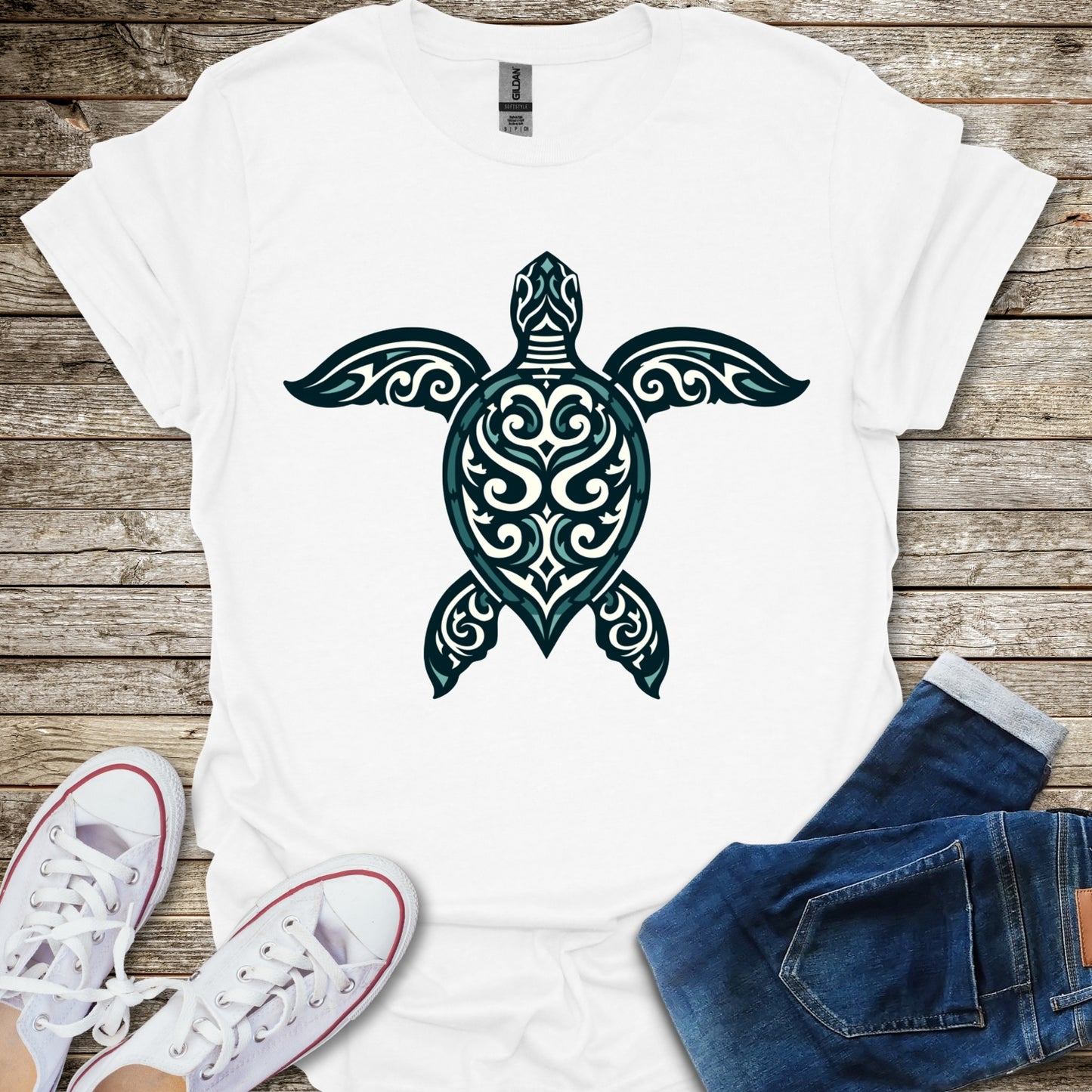 Tribal Turtle T-Shirt