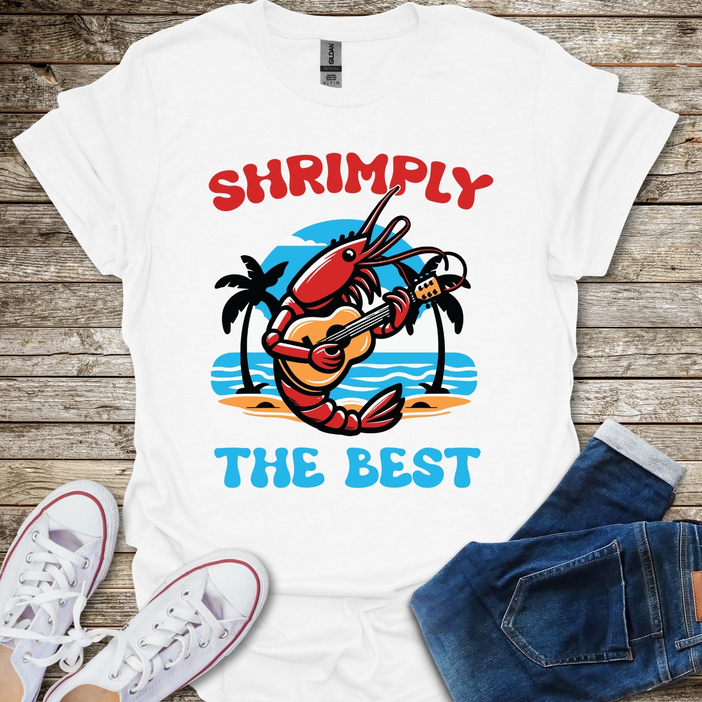 Shrimply the Best T-Shirt