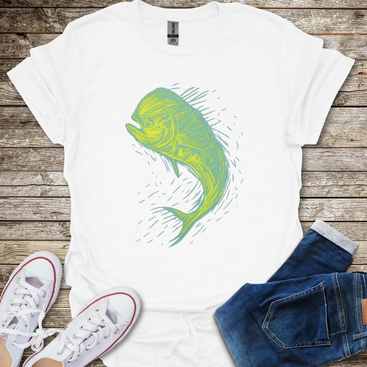 Mahi Sketch T-Shirt