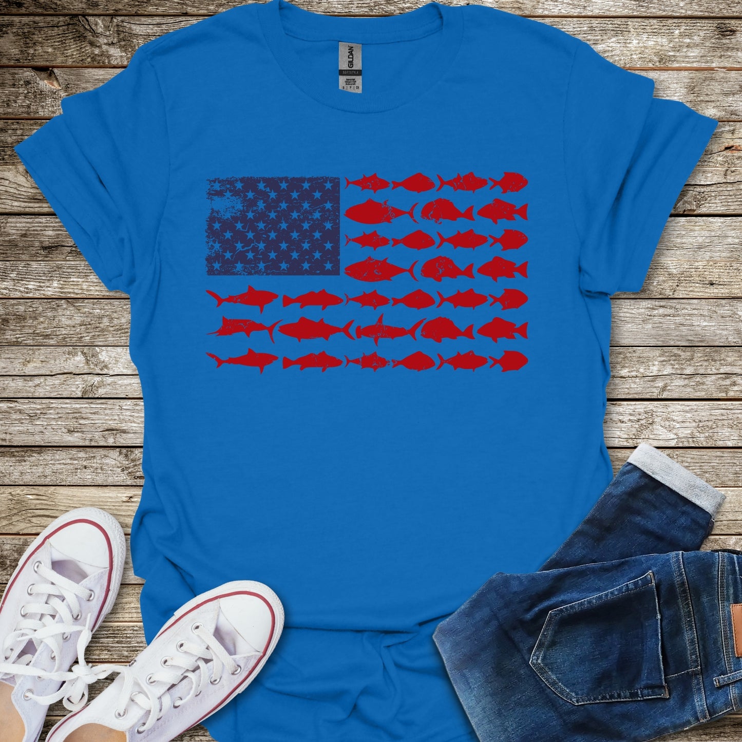 American Fish T-Shirt