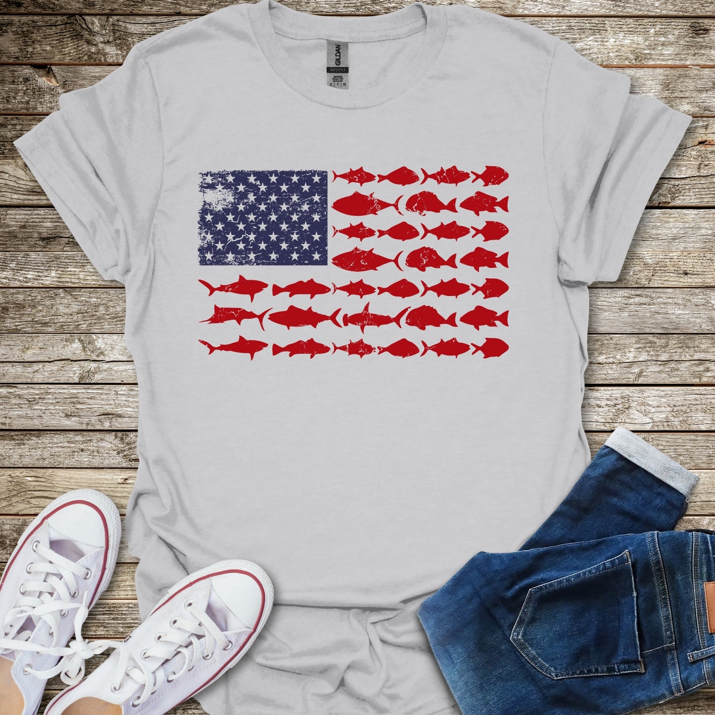 American Fish T-Shirt