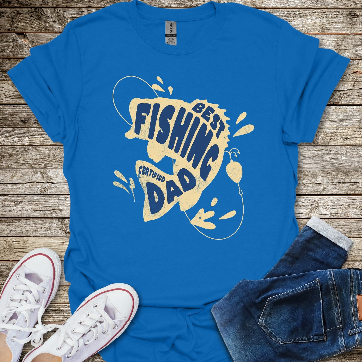 Best Fishing Dad T-Shirt