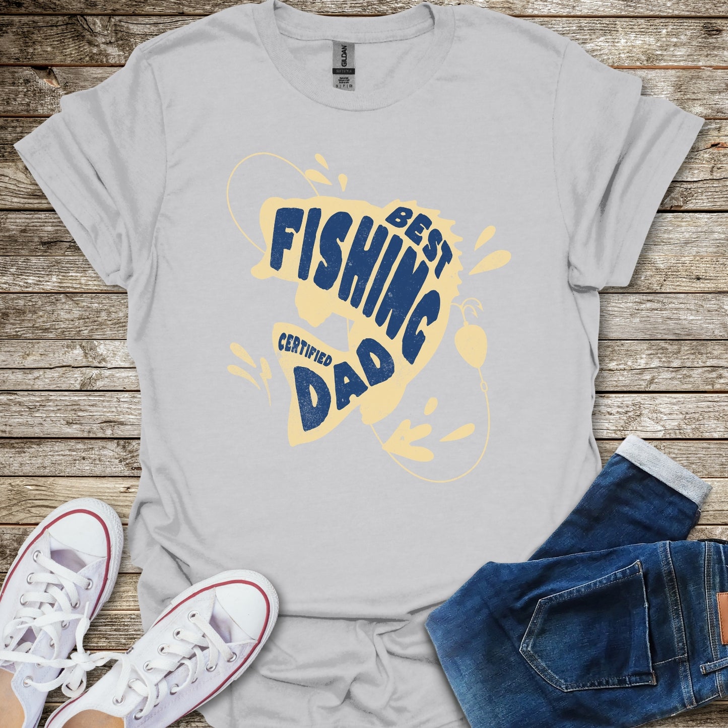 Best Fishing Dad T-Shirt