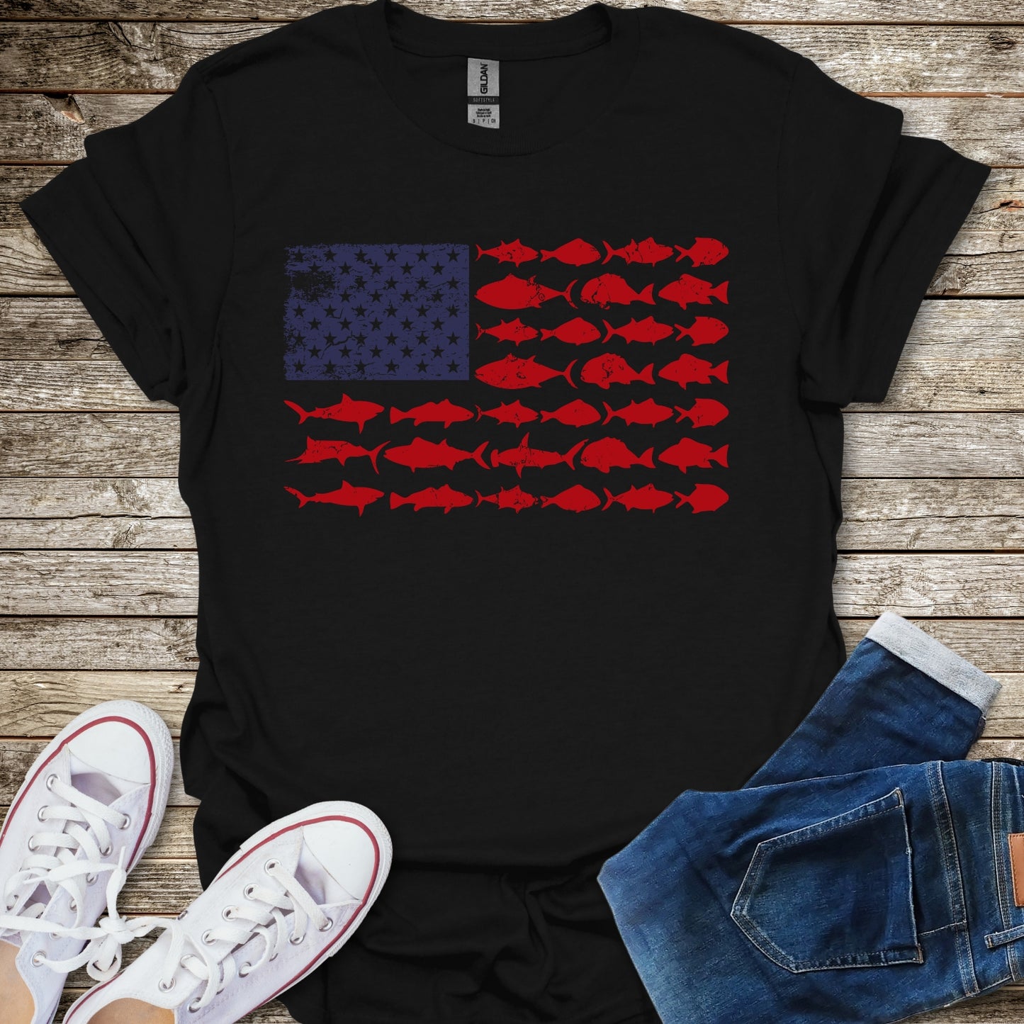 American Fish T-Shirt